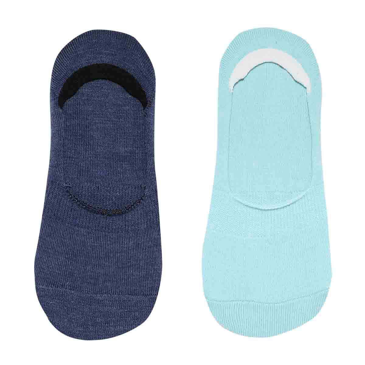Protectopie Forsom 2 pares modelo 1150 color azul marino-claro unitalla dama