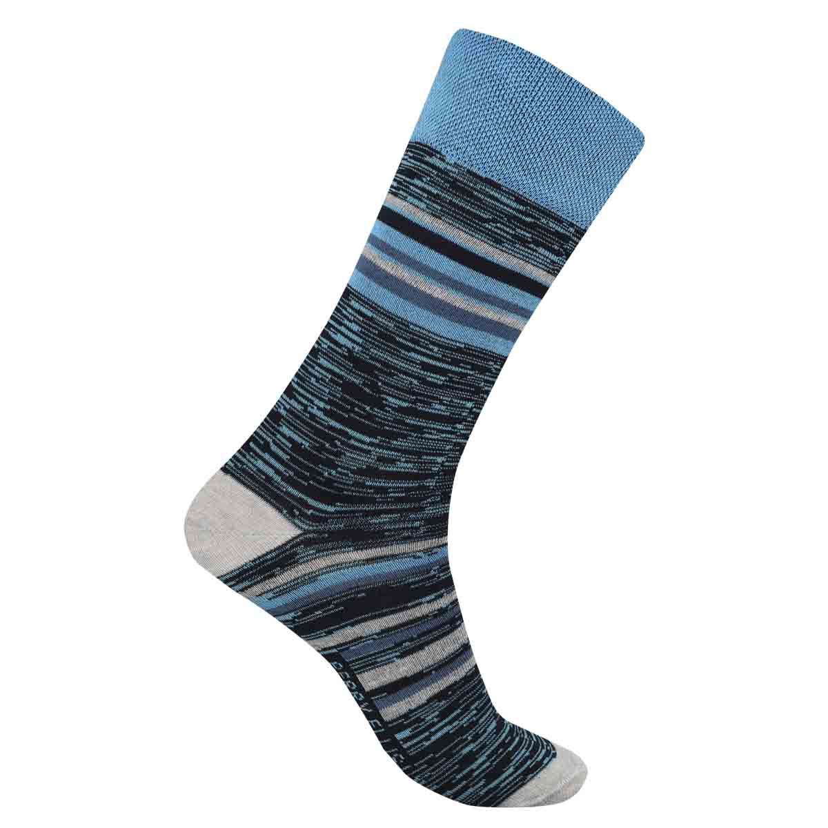 Calcetín PERRY ELLIS Melange Azul para Hombre