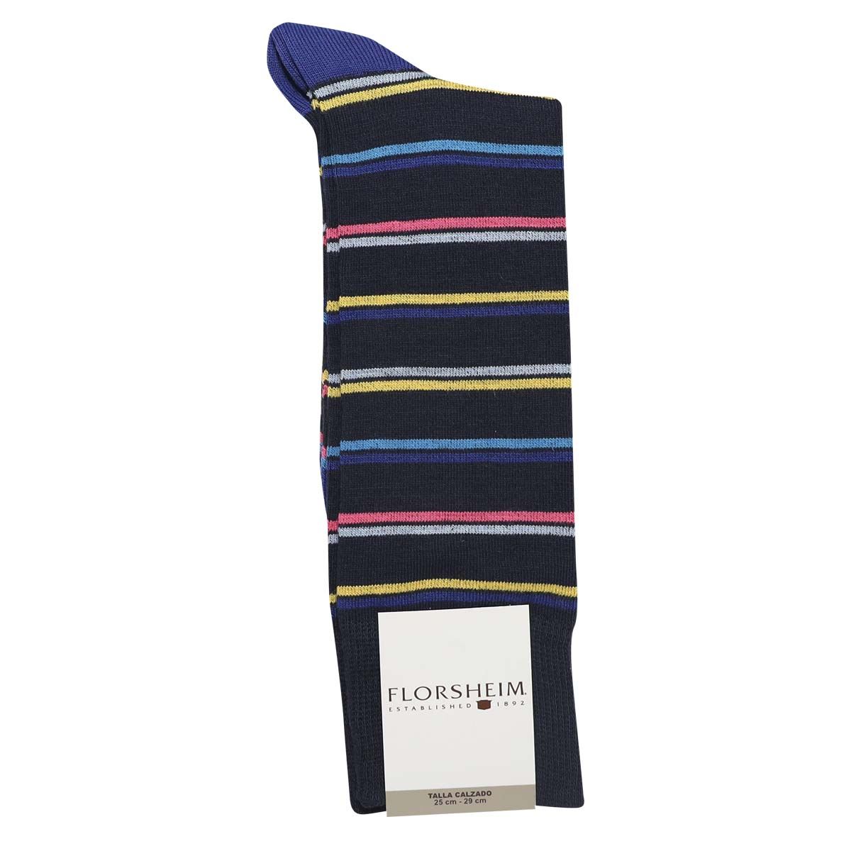 Calcetín FLORSHEIM Rayas Azul para Hombre