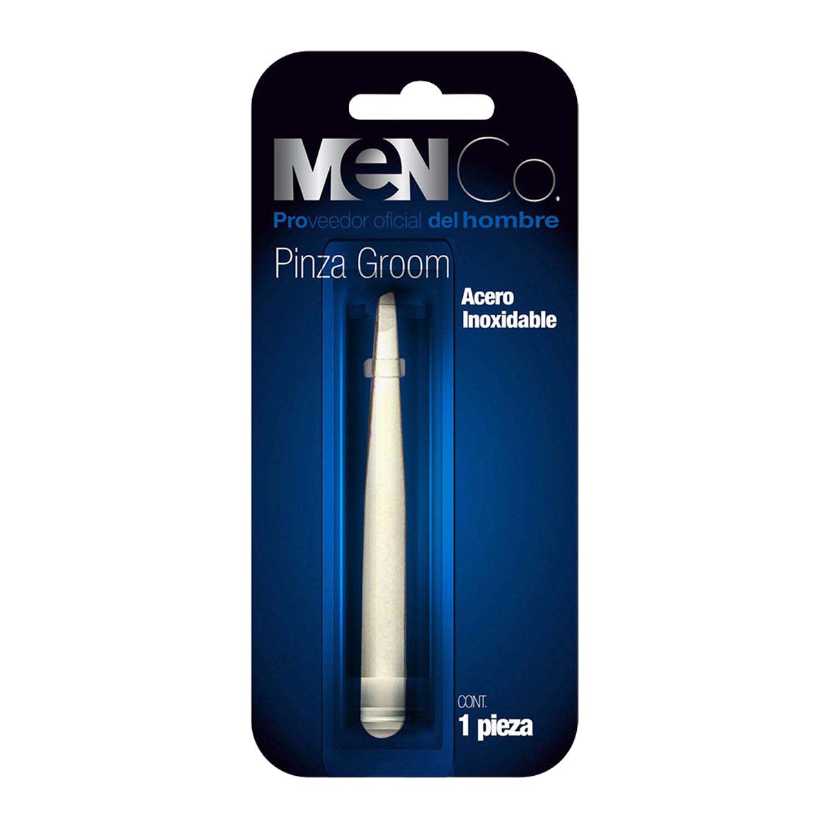 Pinza Groom MenCo Acero Inox.