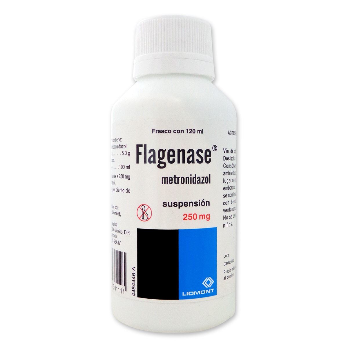 Flagenase susp 120ml 250mg