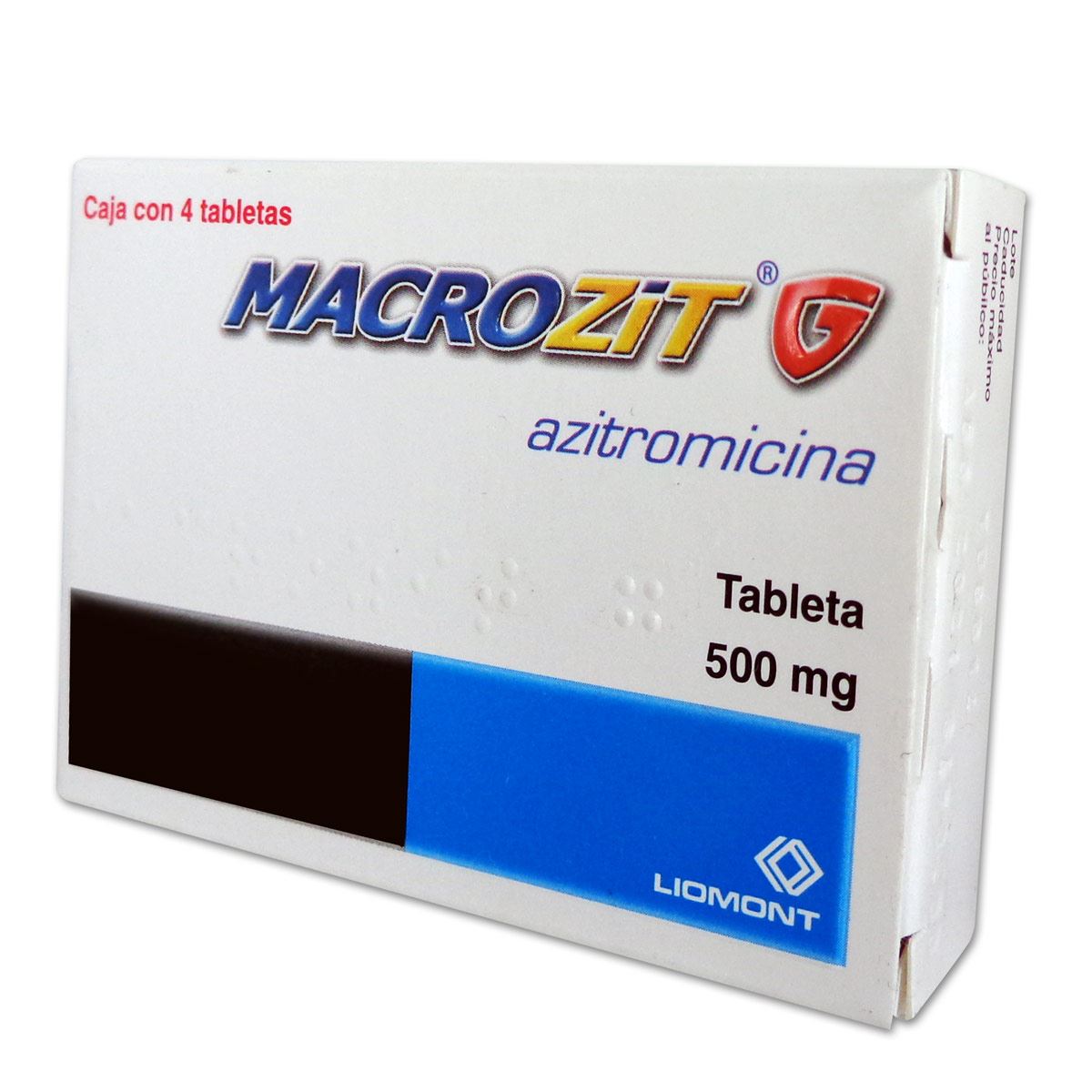 MACROZIT G 500 MG TAB 4