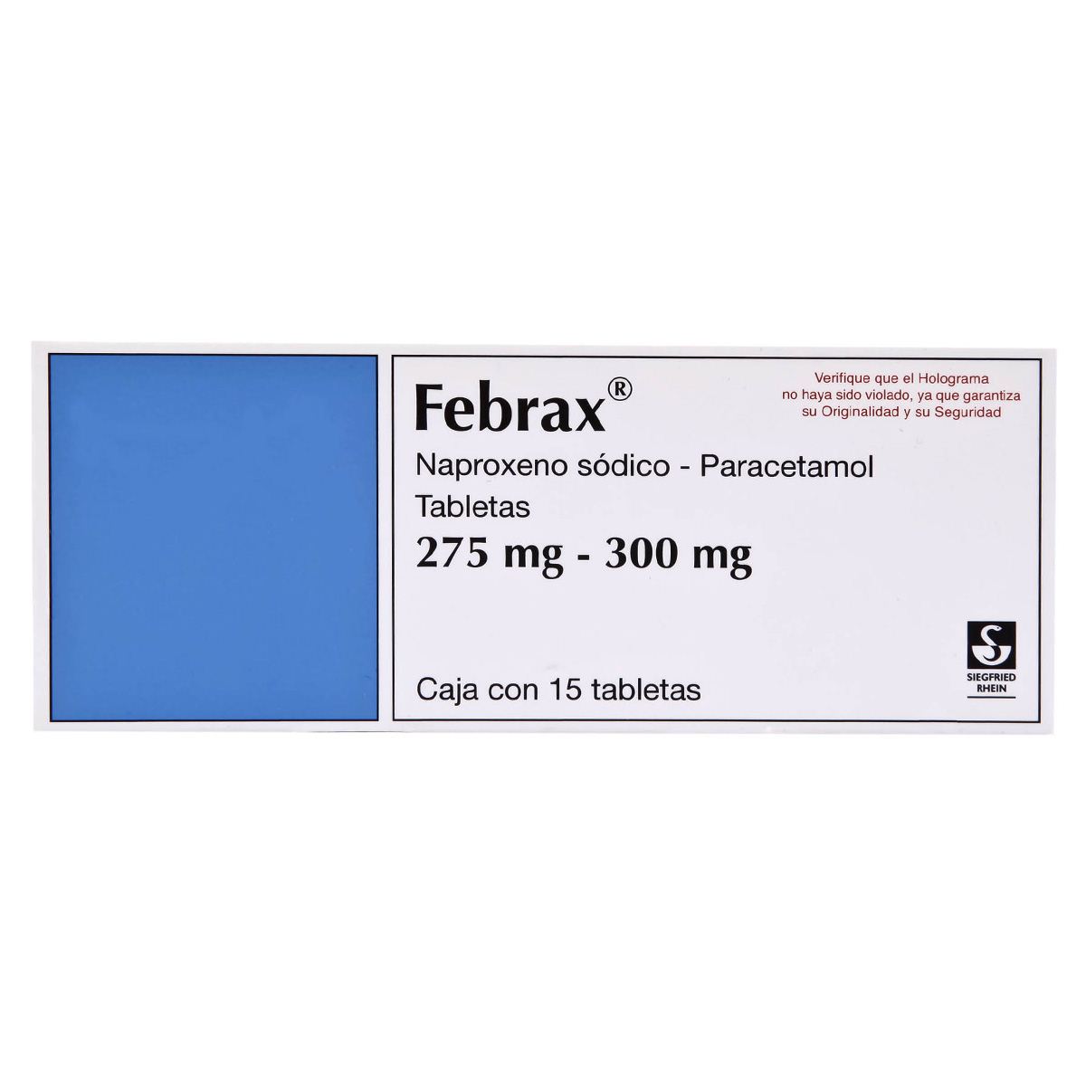 Febrax t 15 275mg/300mg