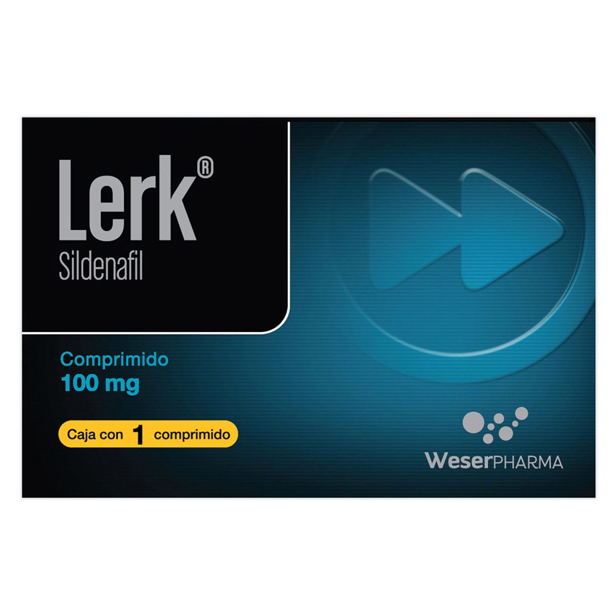 Lerk 100 Mg. Caja con 1 Comprimido