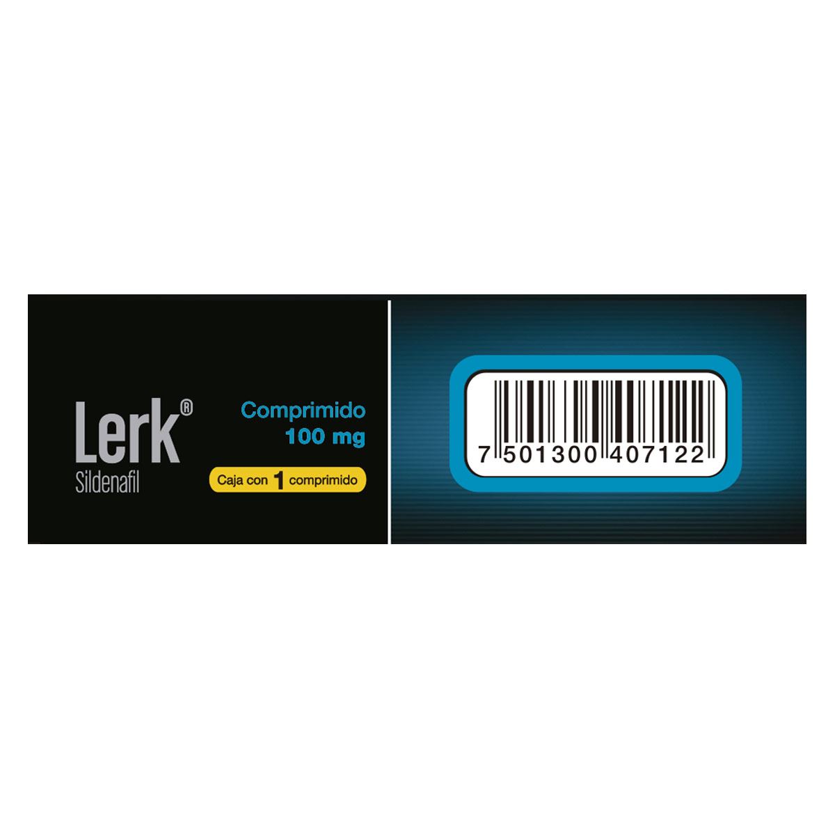 Lerk 100 Mg. Caja con 1 Comprimido