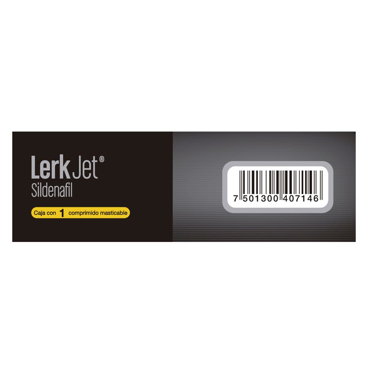 Lerk Jet 50 Mg. Caja con 1 Comprimido Masticable