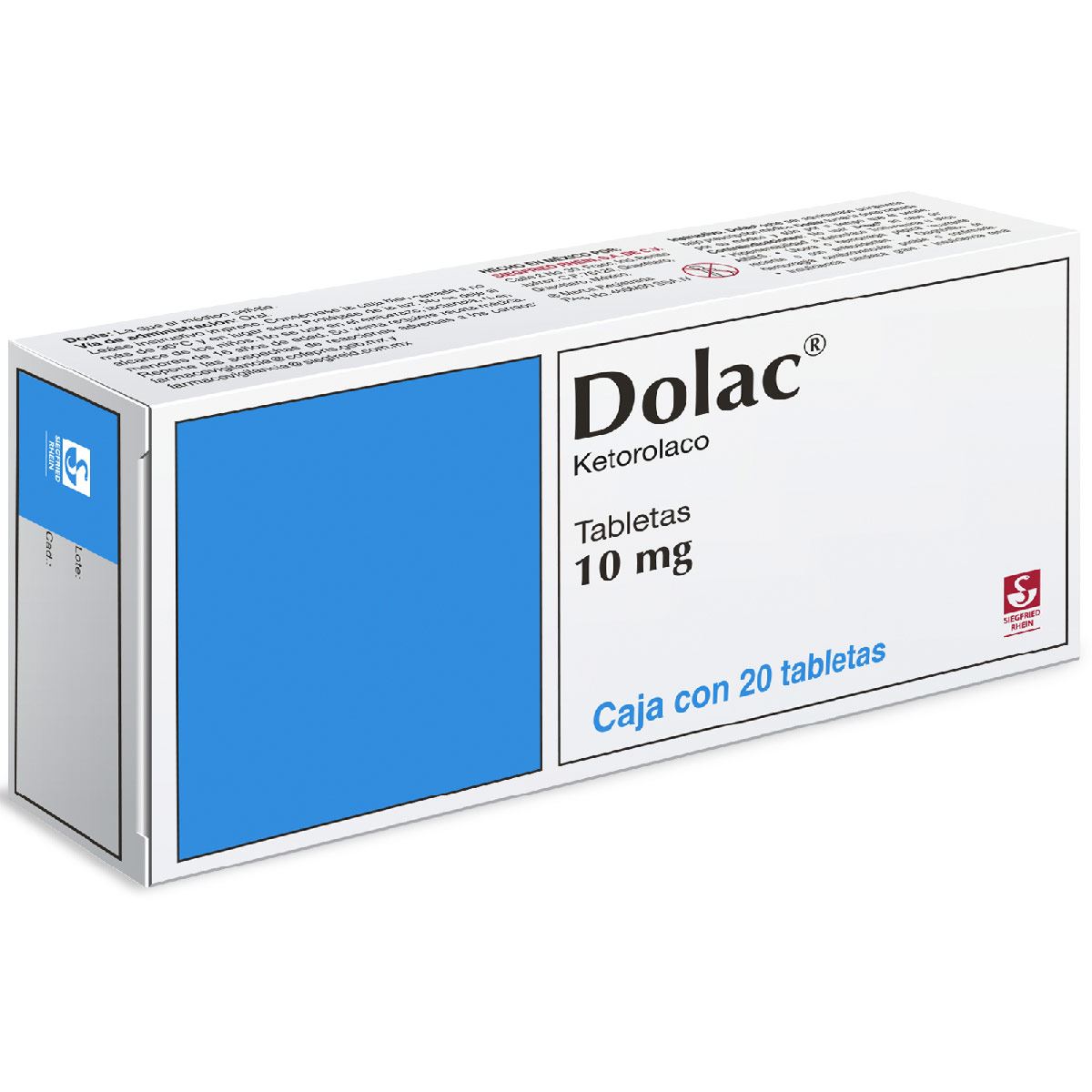 DOLAC 10MG  TAB 20