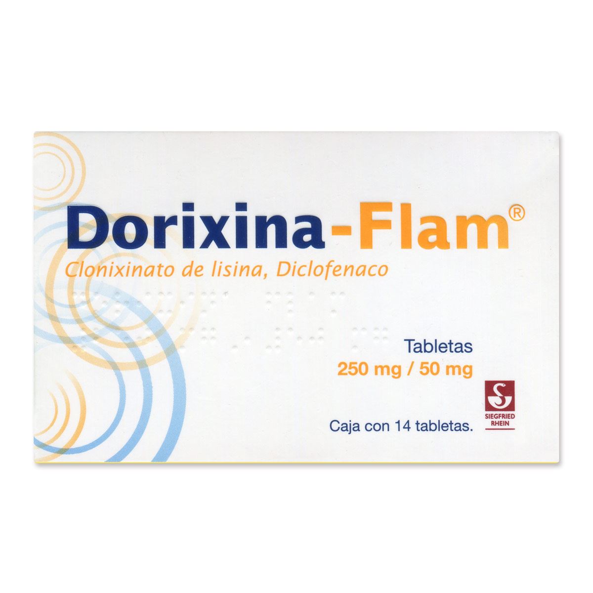 Dorixina Flam 250 50mg Tab 14