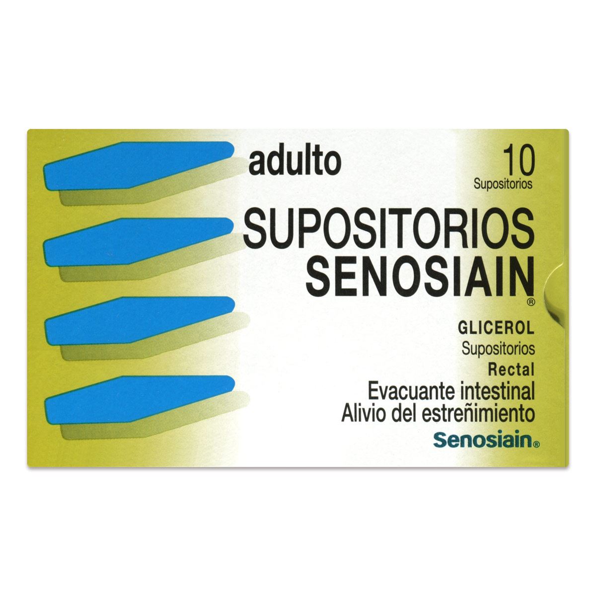 Supositorios Senosiain Adulto Caja con 20 Supositorios