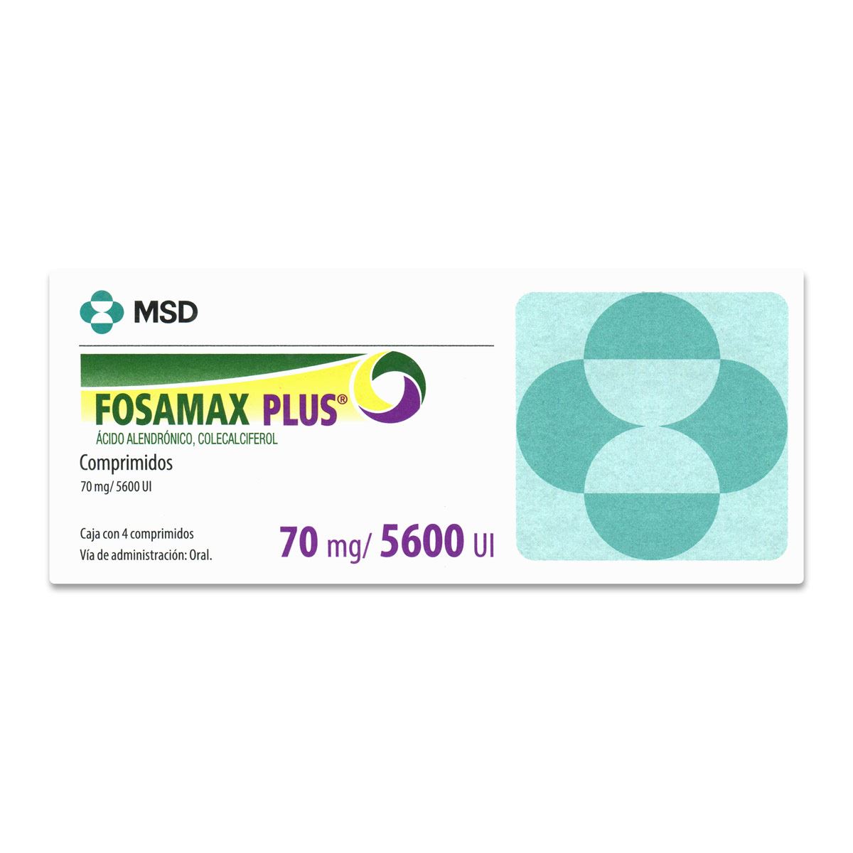 Fosamax Plus 70mg 5600ui Com 4