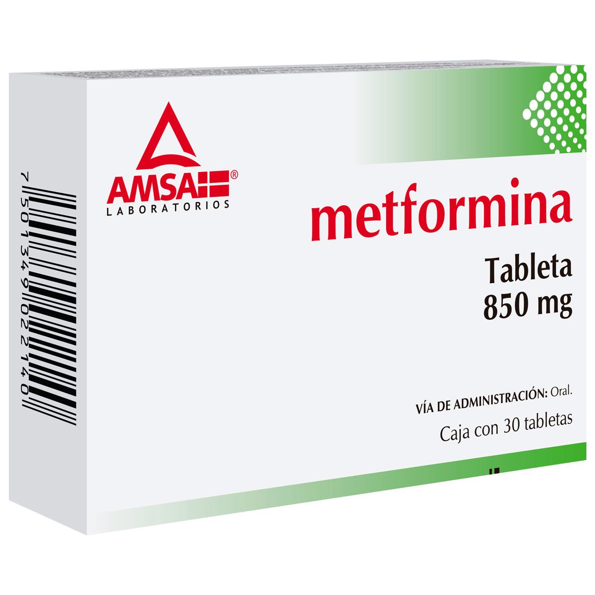 Am Metformina 850 Mg 30 Tab Nva Imag
