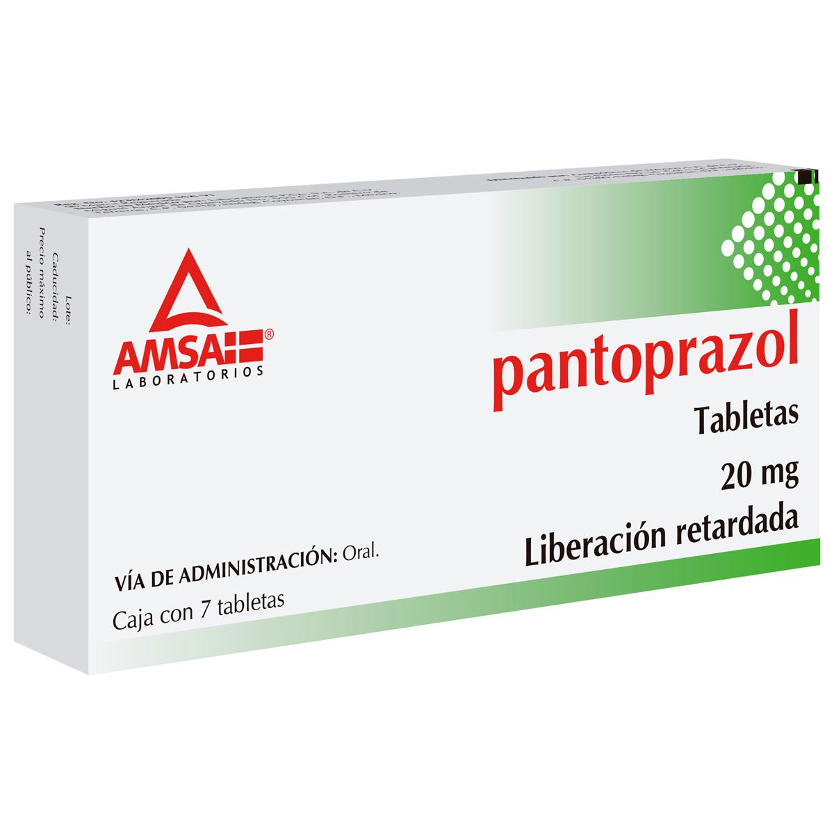 Am Pantoprazol 20mg C/7 Tab Nva Imágen