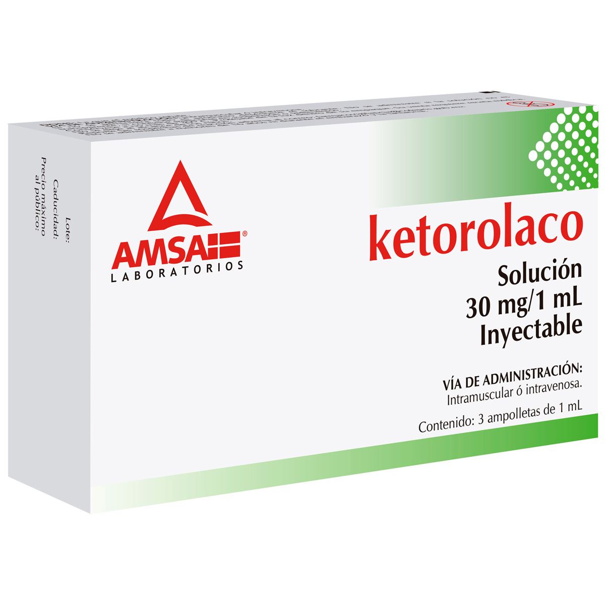 Am Ketorolaco 30mg/Ml3amp Plas Nva Imag