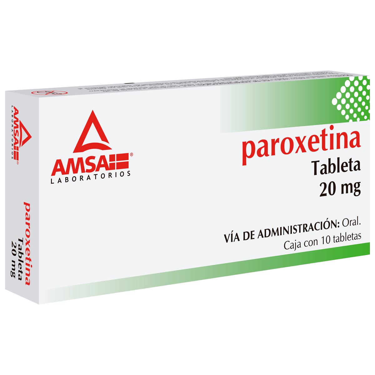 Am Paroxetina 20mg Cja10 Tab  Nva Imagen