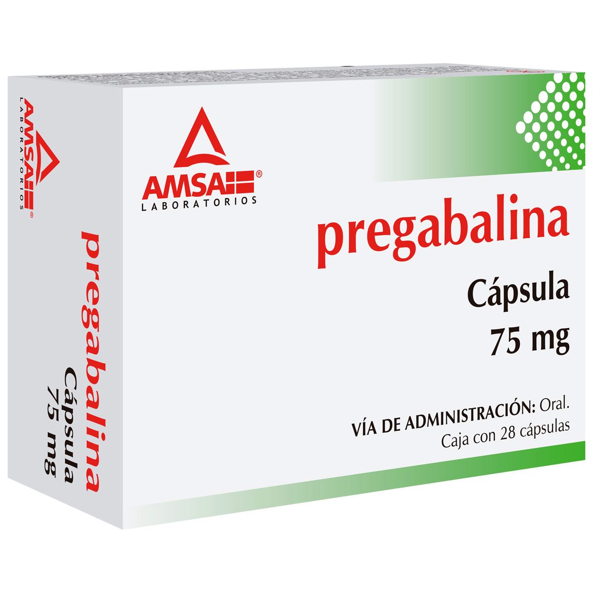 Am Pregabalina 75mg Cja 28cap Nva Imagen