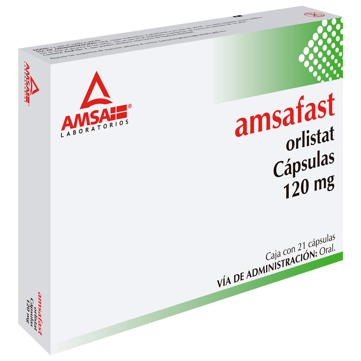Am Amsafast 120mg Cja C/21cap Nva Imagen