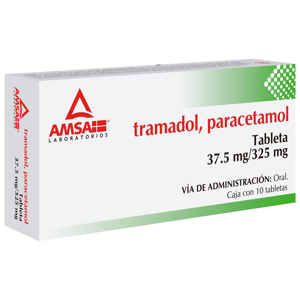 Am Tramadol/Paracetamol 37.5/325mg 10tab Nva Imagen