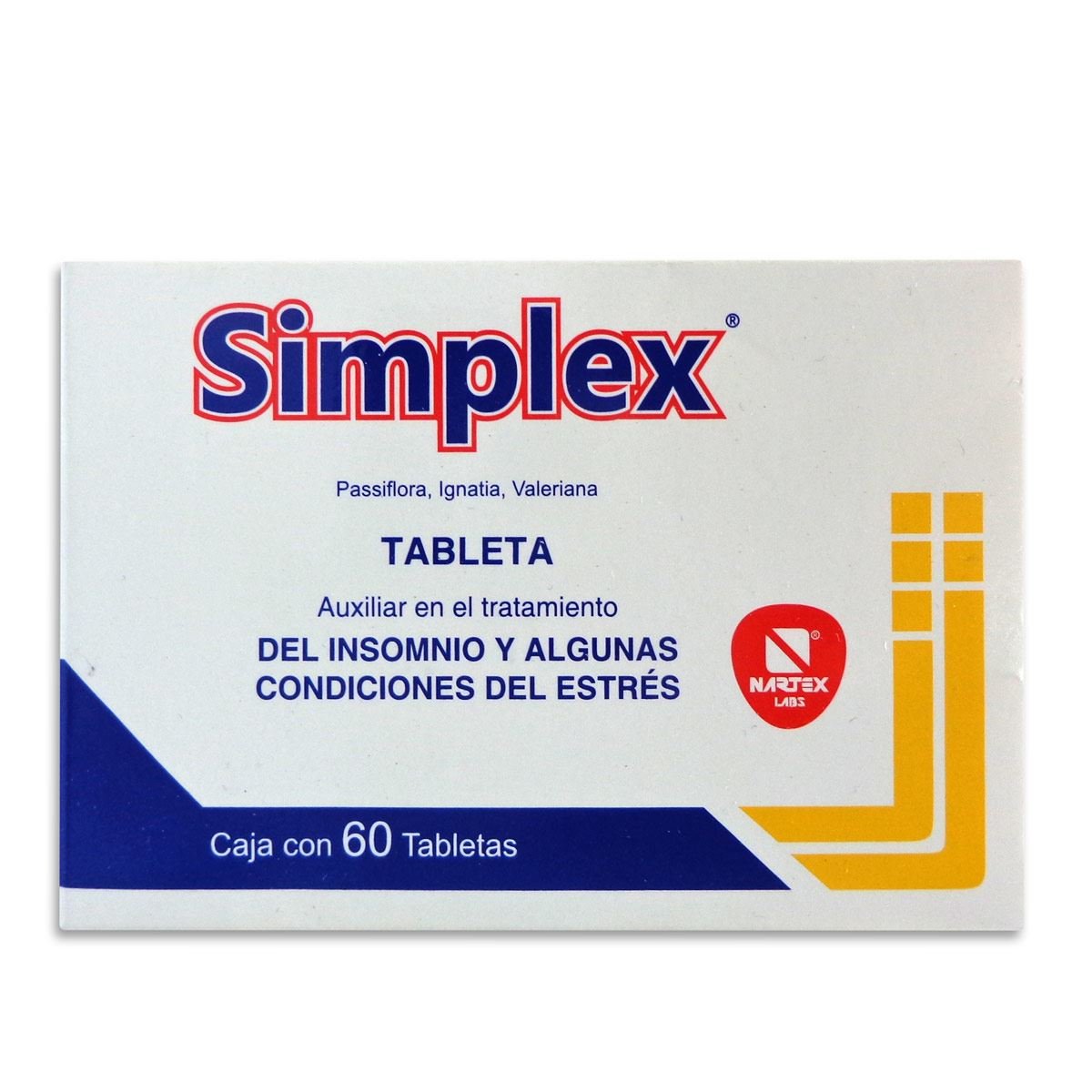 Simplex tab.c/60