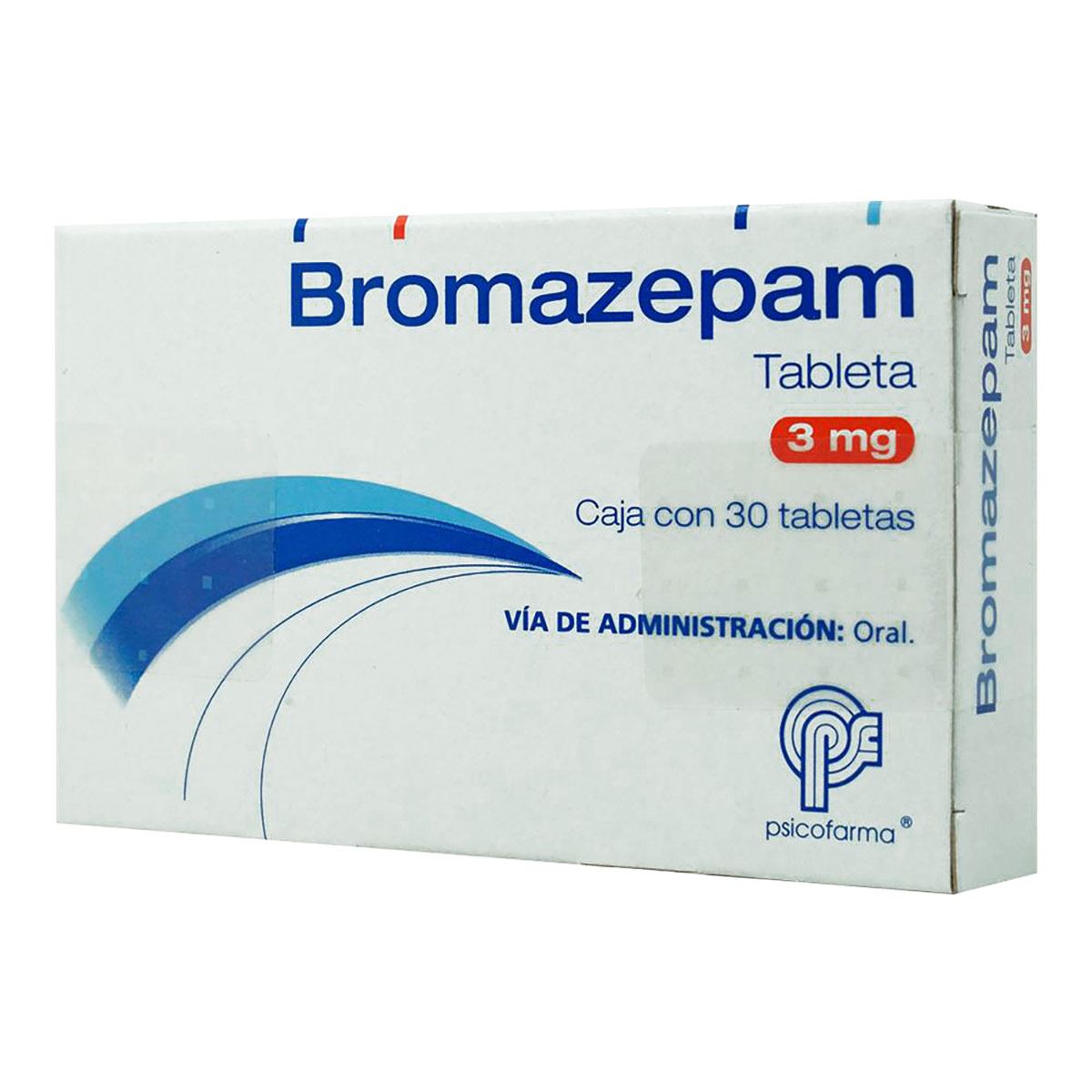 BROMAZEPAM 3 MG 30 TAB  LGEN