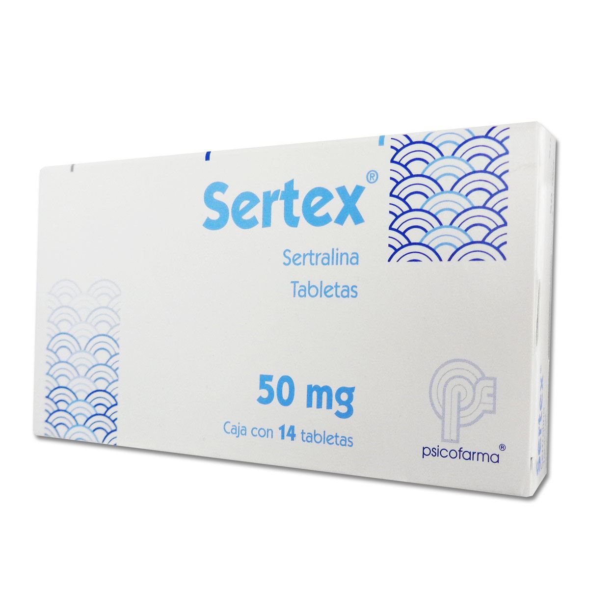 Sertex 50mg tab 14