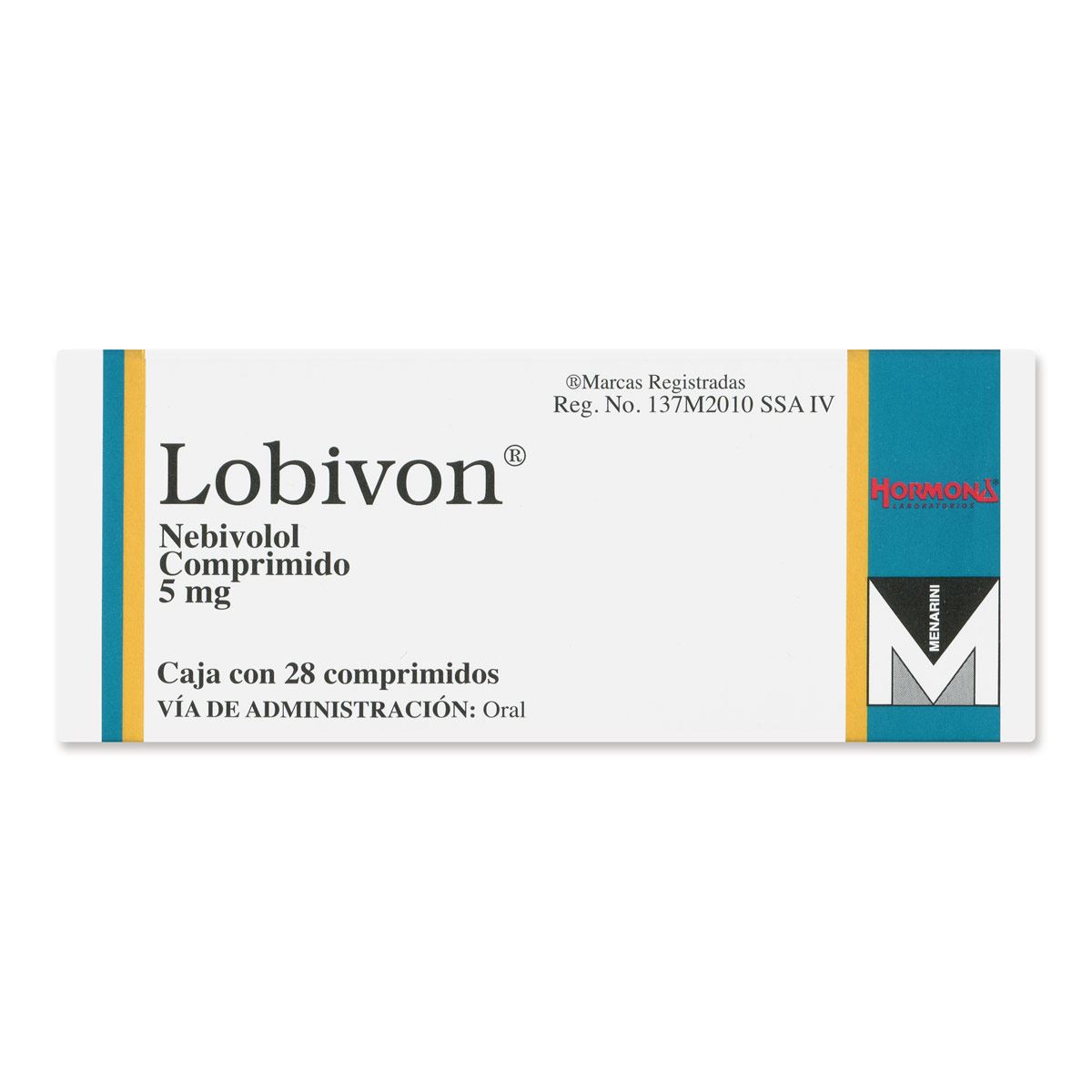 Lobivon 5 Mg Cpr 28