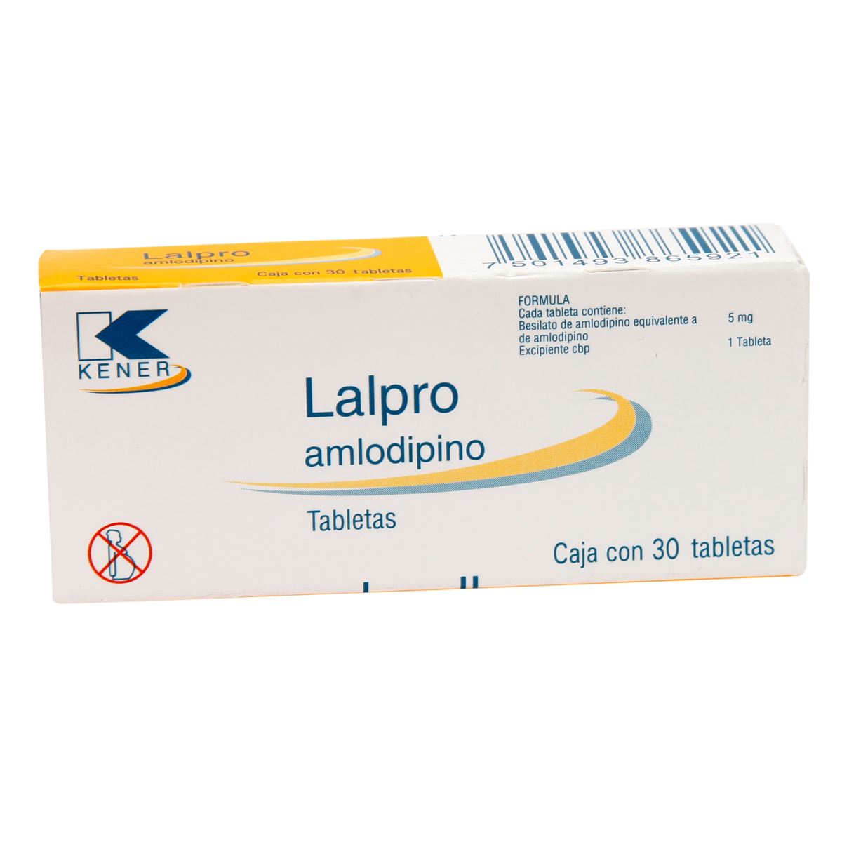 Amlodipino Lalpro T 30 5mg