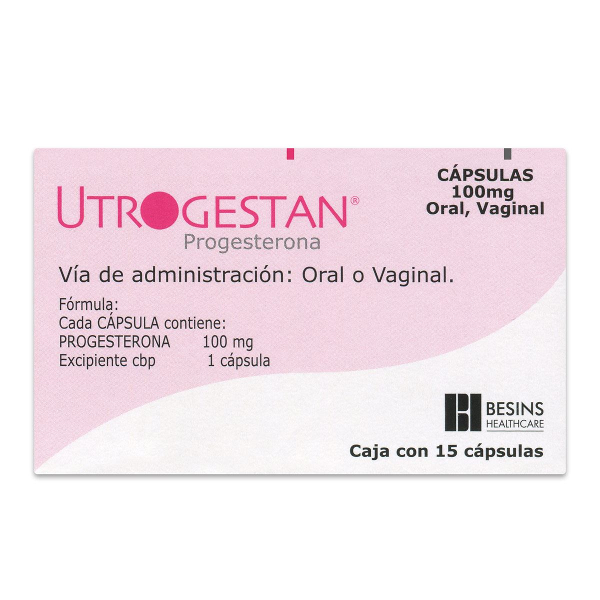 Utrogestan 100 Mg Perlas 15
