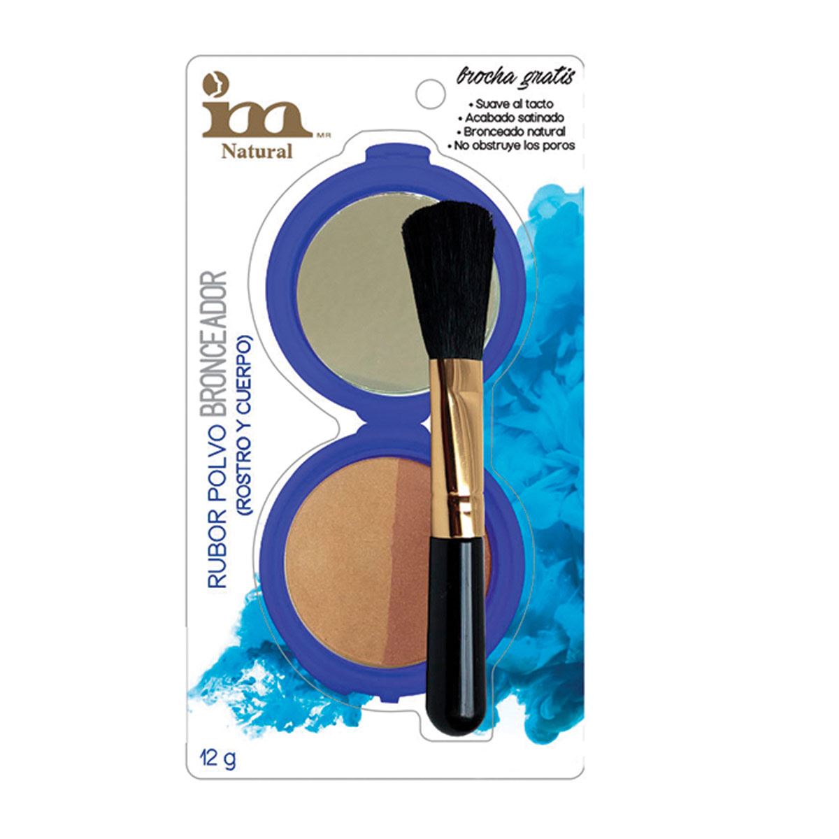 Rubor Polvo Bronceador Con Brocha Blister