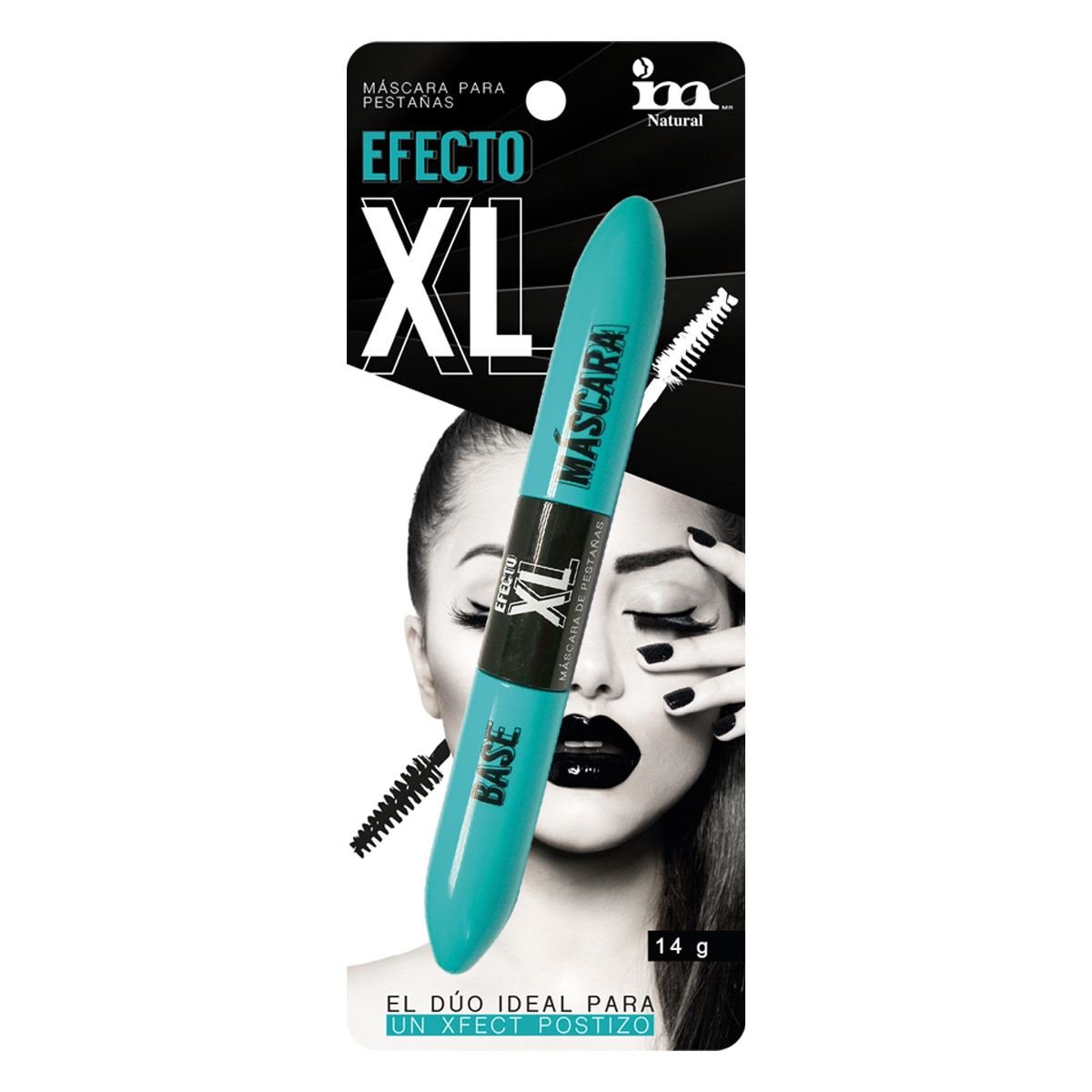 Máscara para Pestañas Dos Fases Xl con Fibras Alargadoras IM