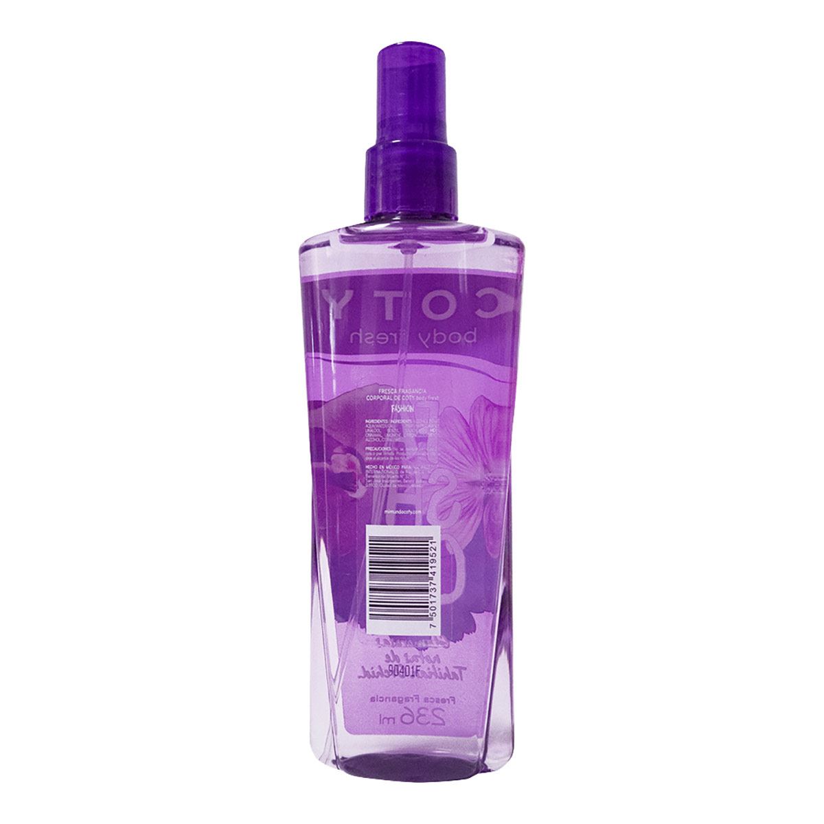 Fragancia Corporal Coty Body Fresh Fashion para mujer 236ml