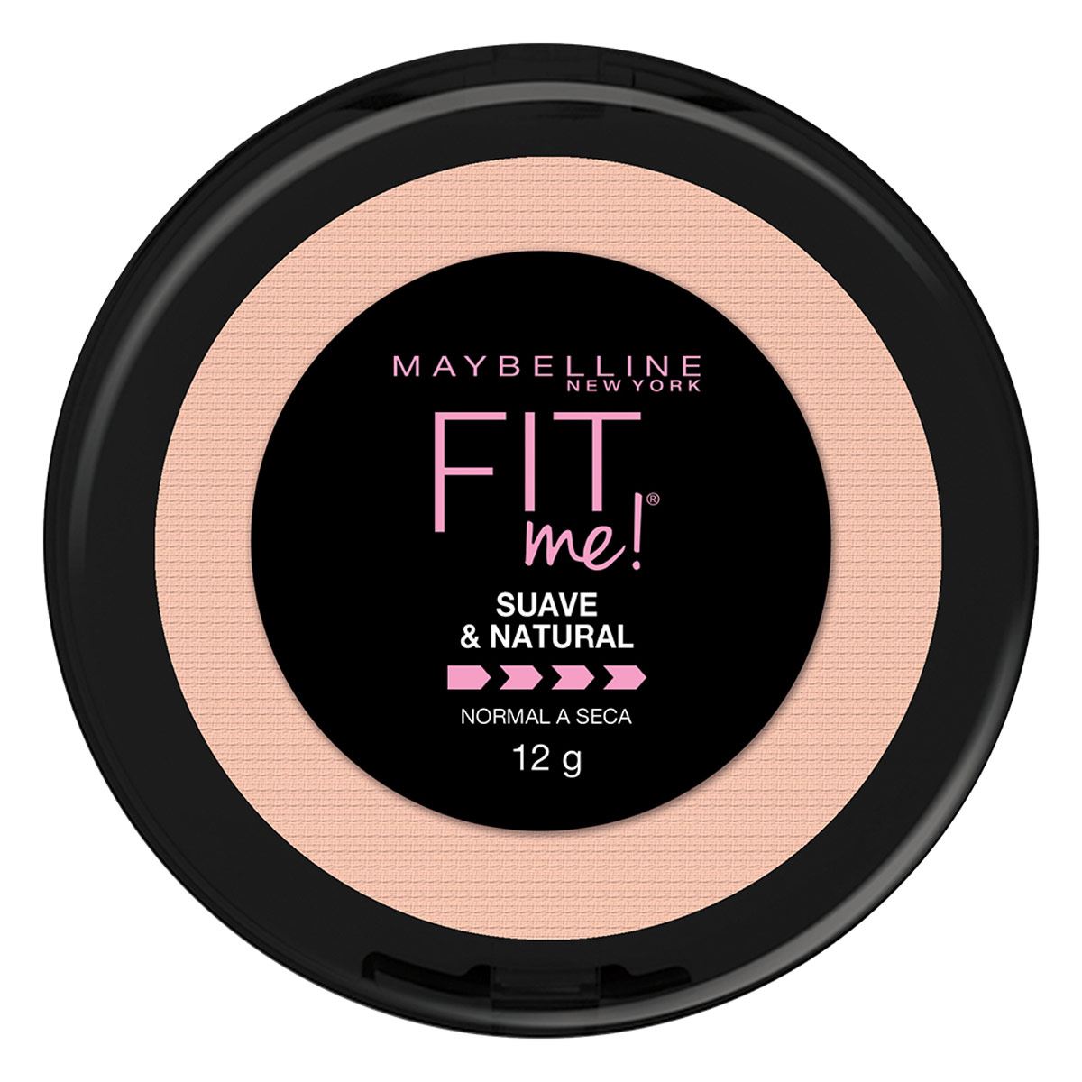 Maquillaje en polvo Fit Me Hidratante Maybelline Natural