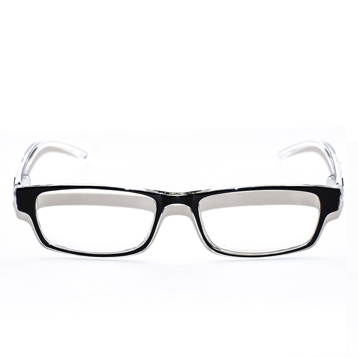 Lentes Pregraduados negro recto 1.50