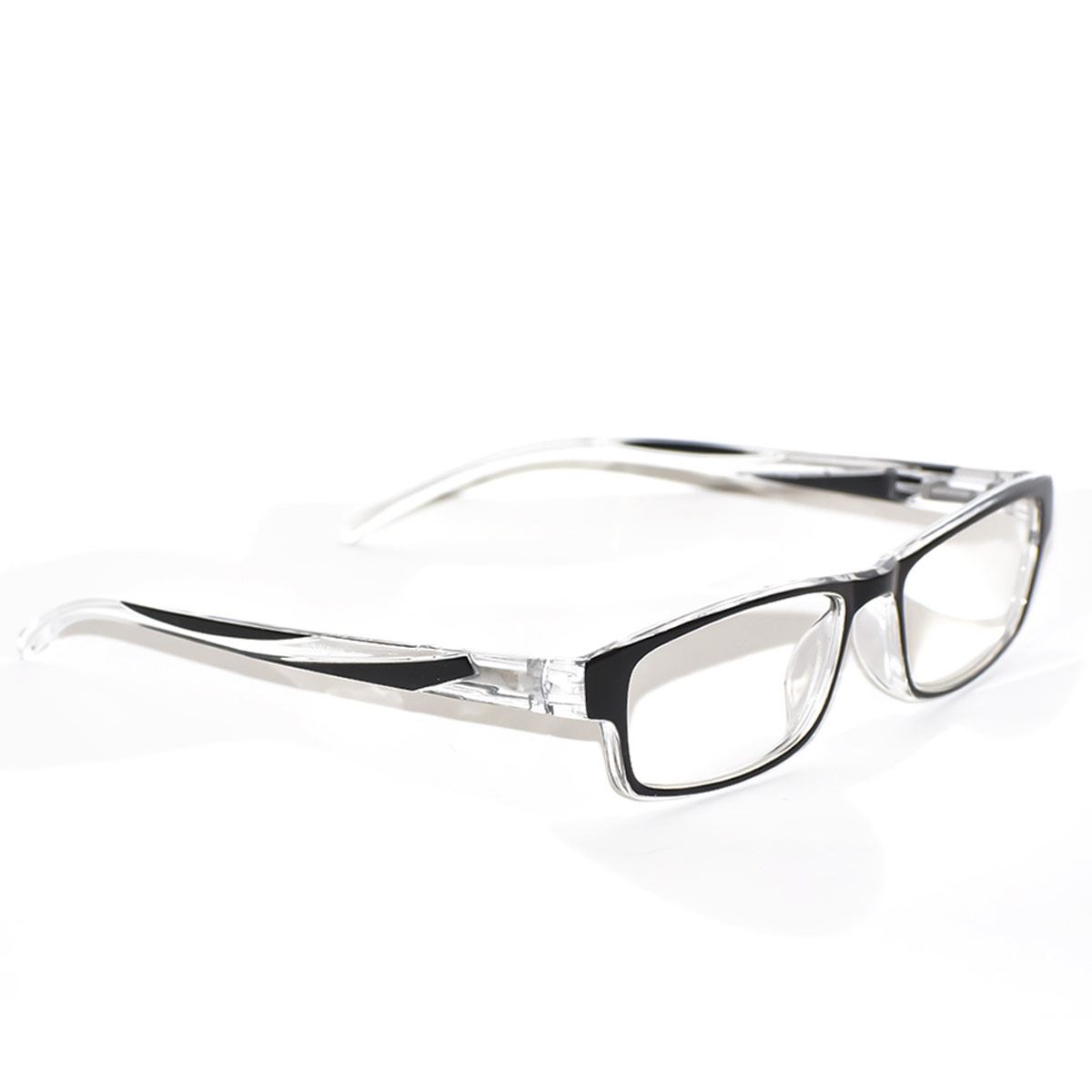 Lentes Pregraduados negro recto 2.00