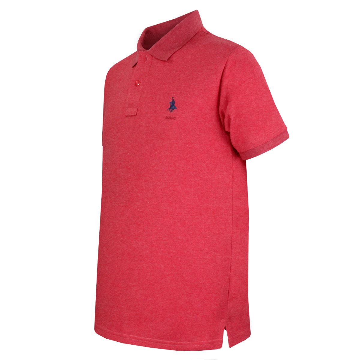 Playera Polo vino jaspe Ch