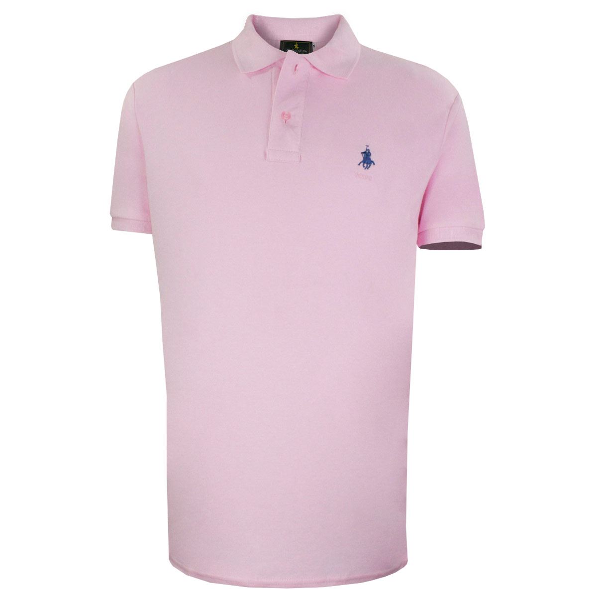 Playera Polo Mc liso algodón Xg rosa