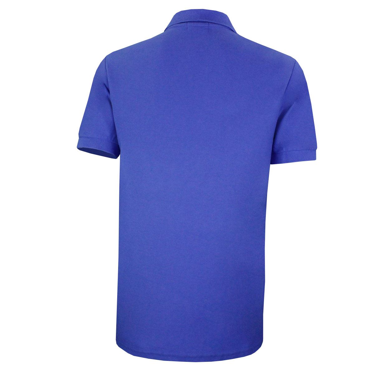 Playera Polo Mc piqué algodón Ch azul rey