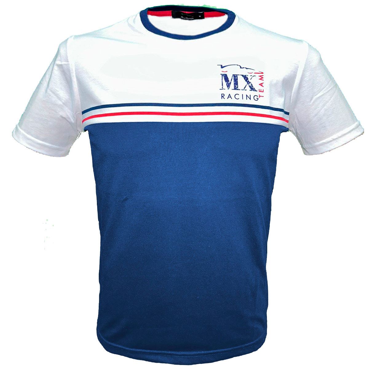 Playera cuello redondo Pole Position azul marino G