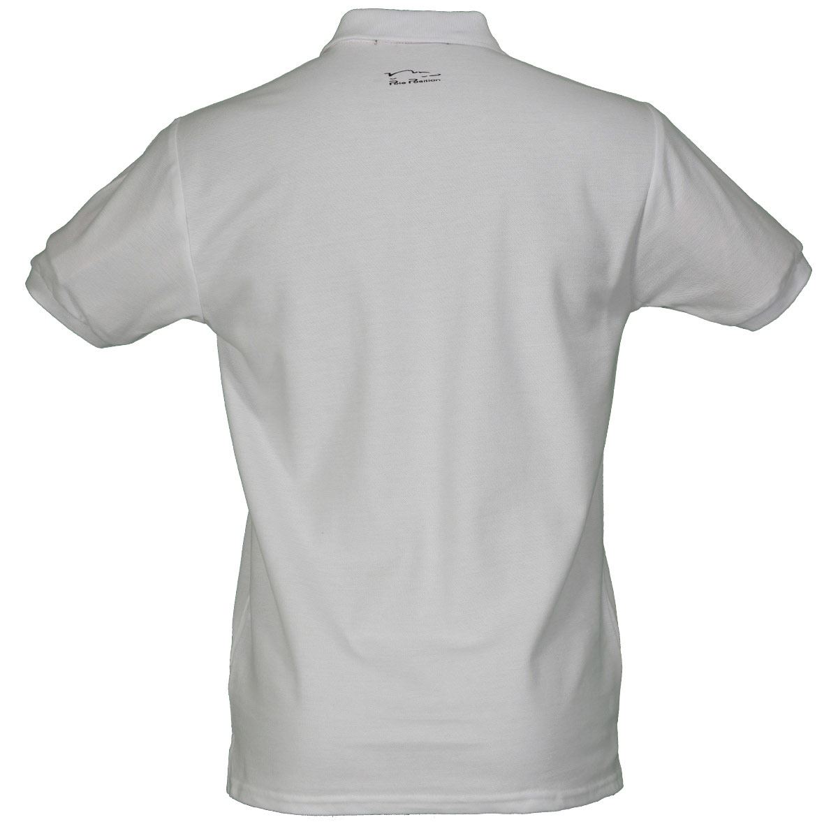 Playera tipo polo Pole Position blanco CH