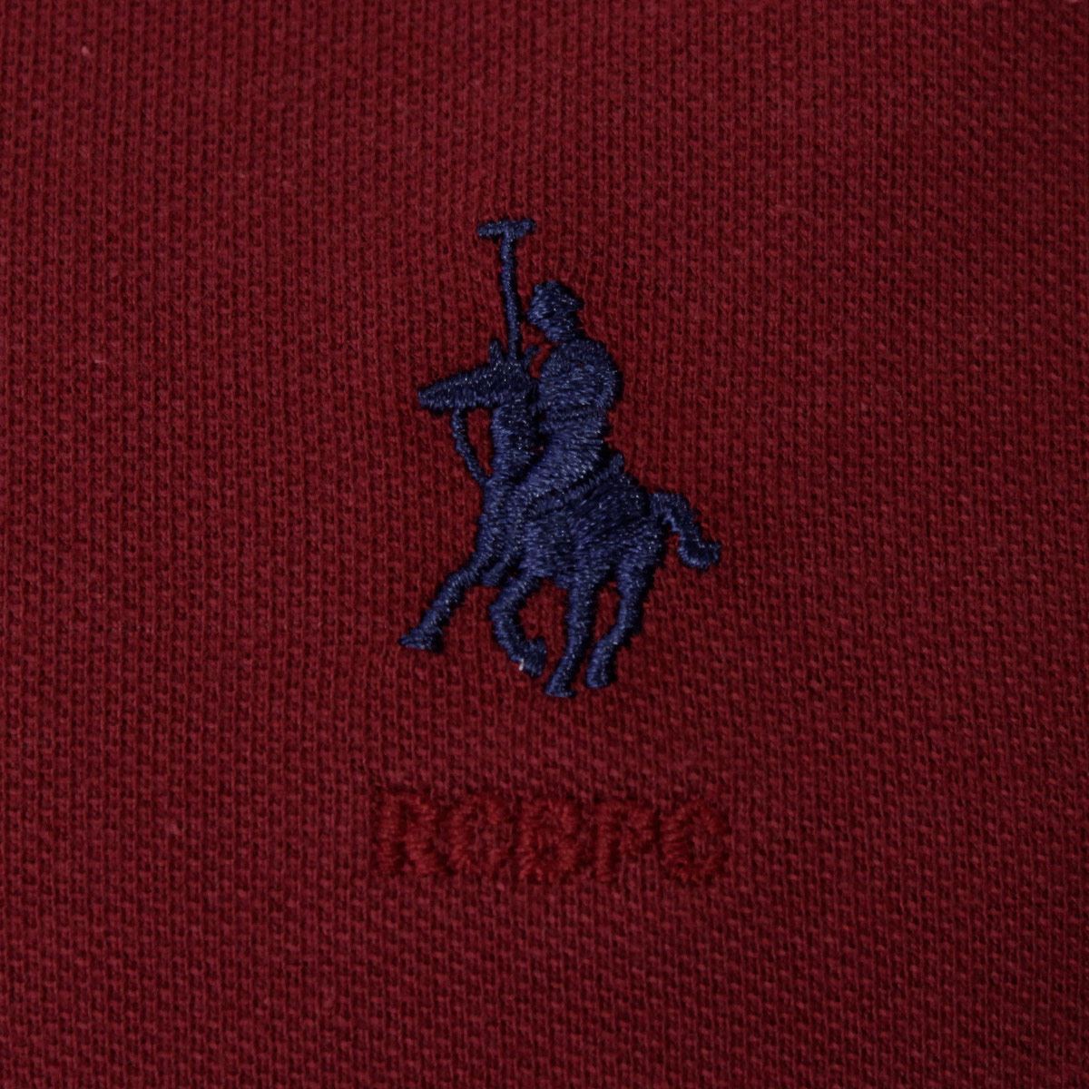 Playera Polo Club Vino Para Hombre M