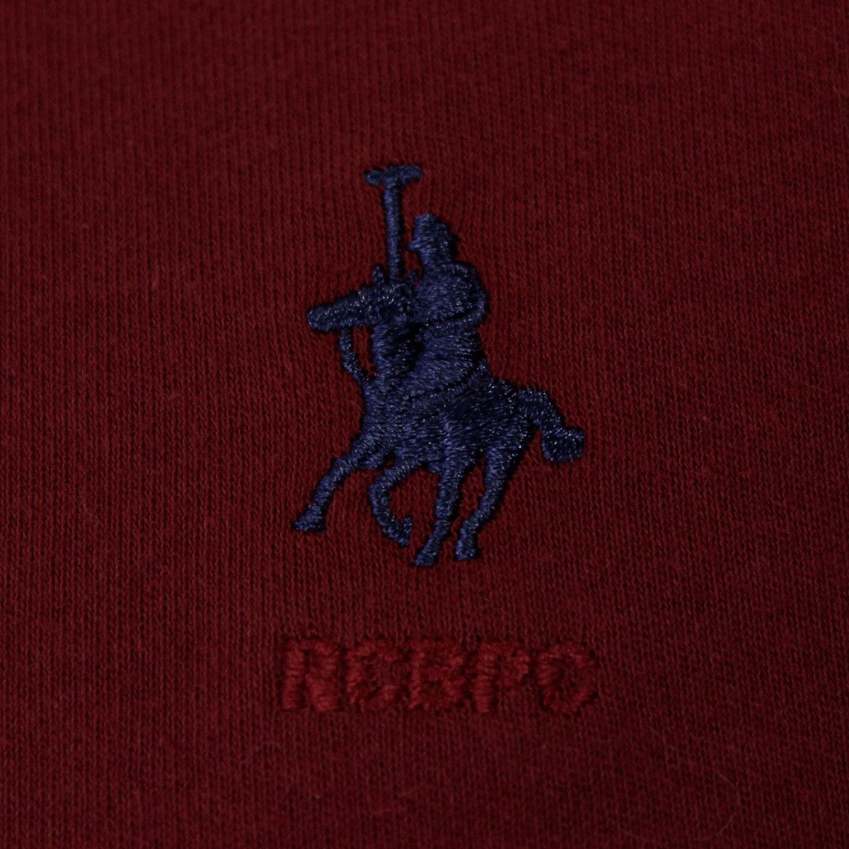 Playera Lisa Polo Club Vino Para Hombre M
