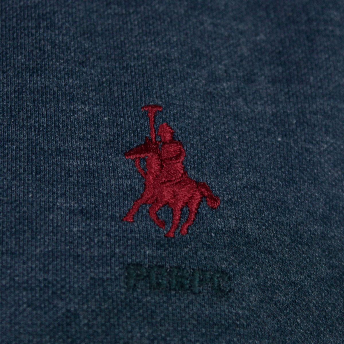 Playera Polo Club Azul Para Hombre CH