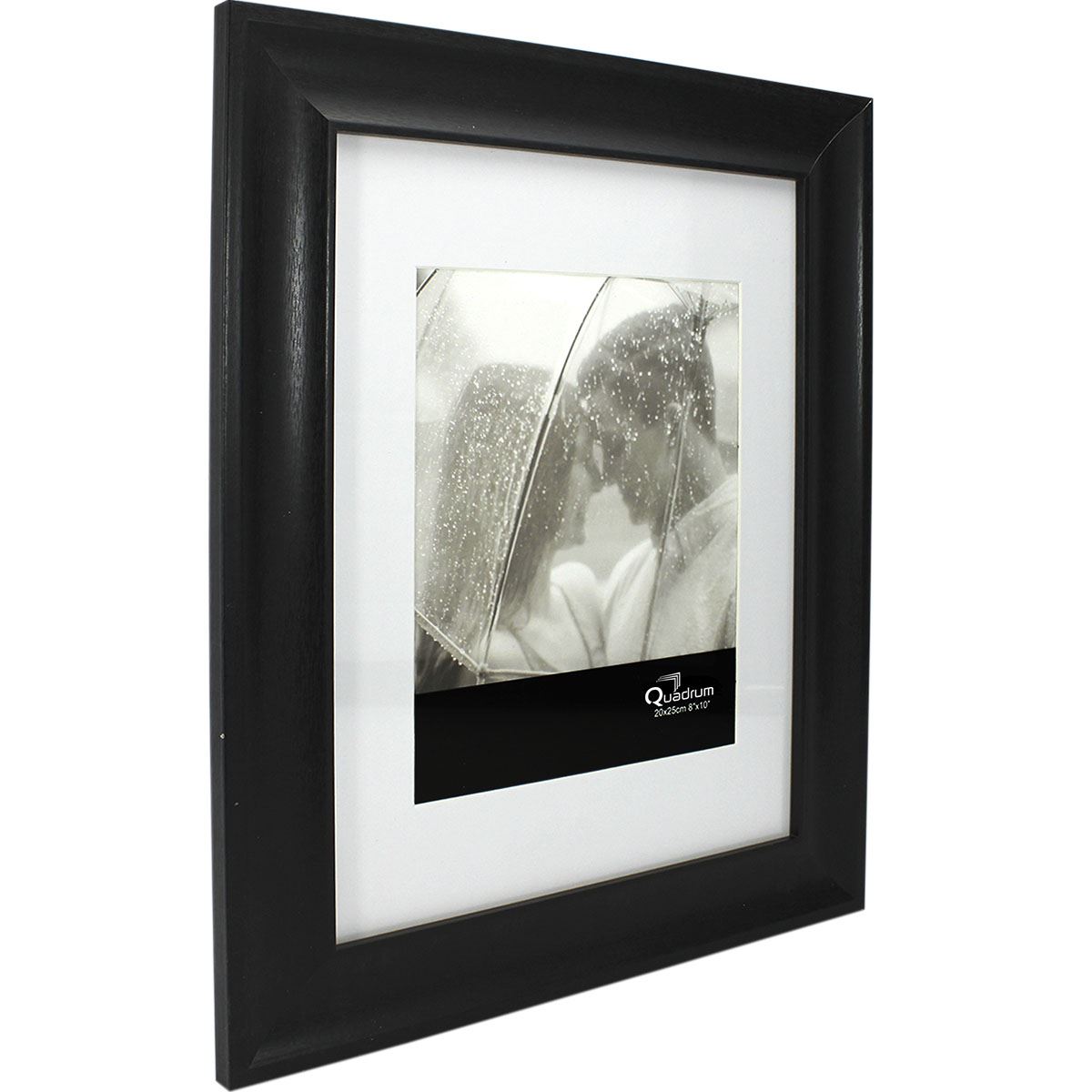 Portaretrato de madera con María Luisa blanca 8x10