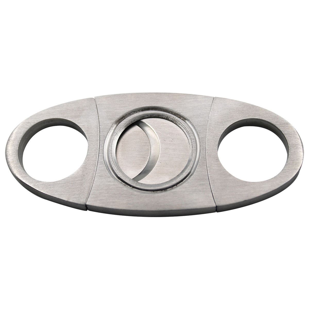 Cortapuros Metálico Oval Plateado M