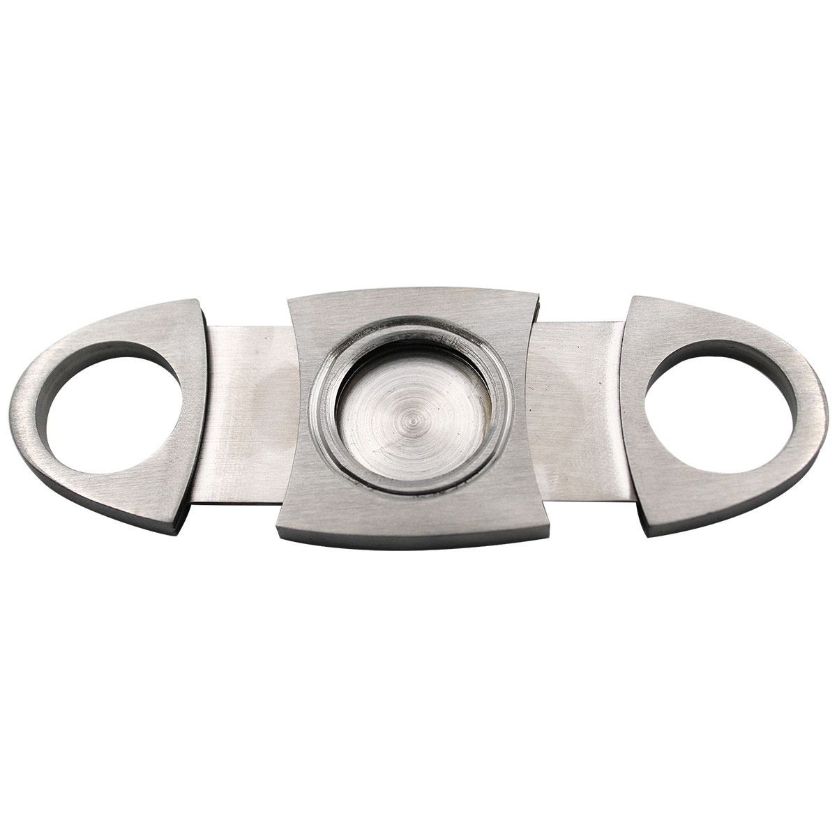 Cortapuros Metálico Oval Plateado M