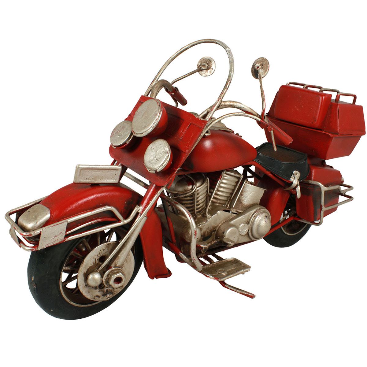 Figura Decorativa Motocicleta Viajera