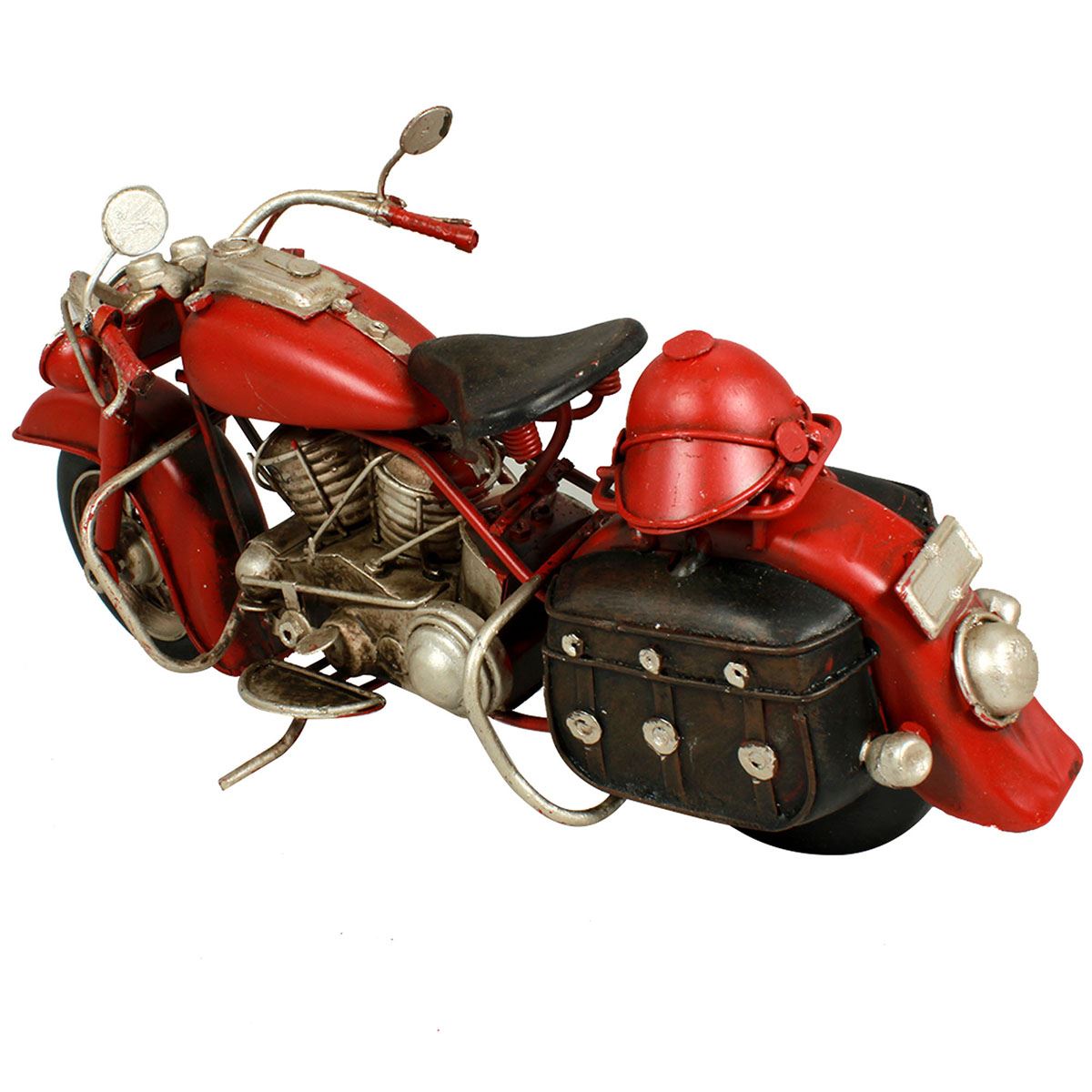 Figura Motocicleta Decorativa Full Chopper