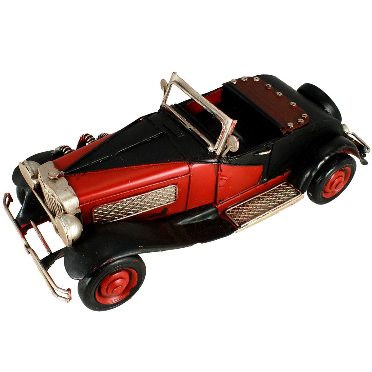 Figura Auto Antiguo Decorativo Carcacha Convertible