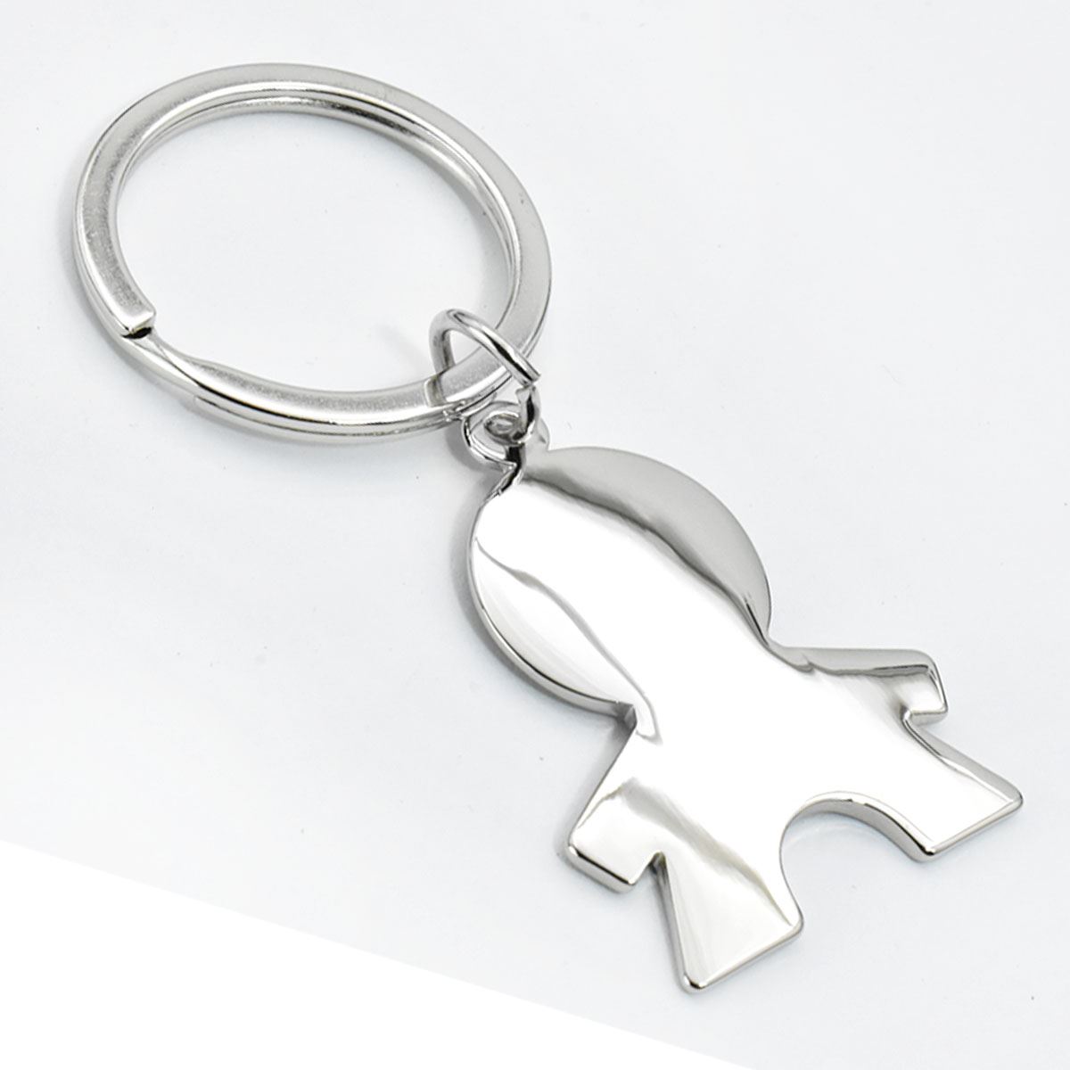 Llavero Niño Plata