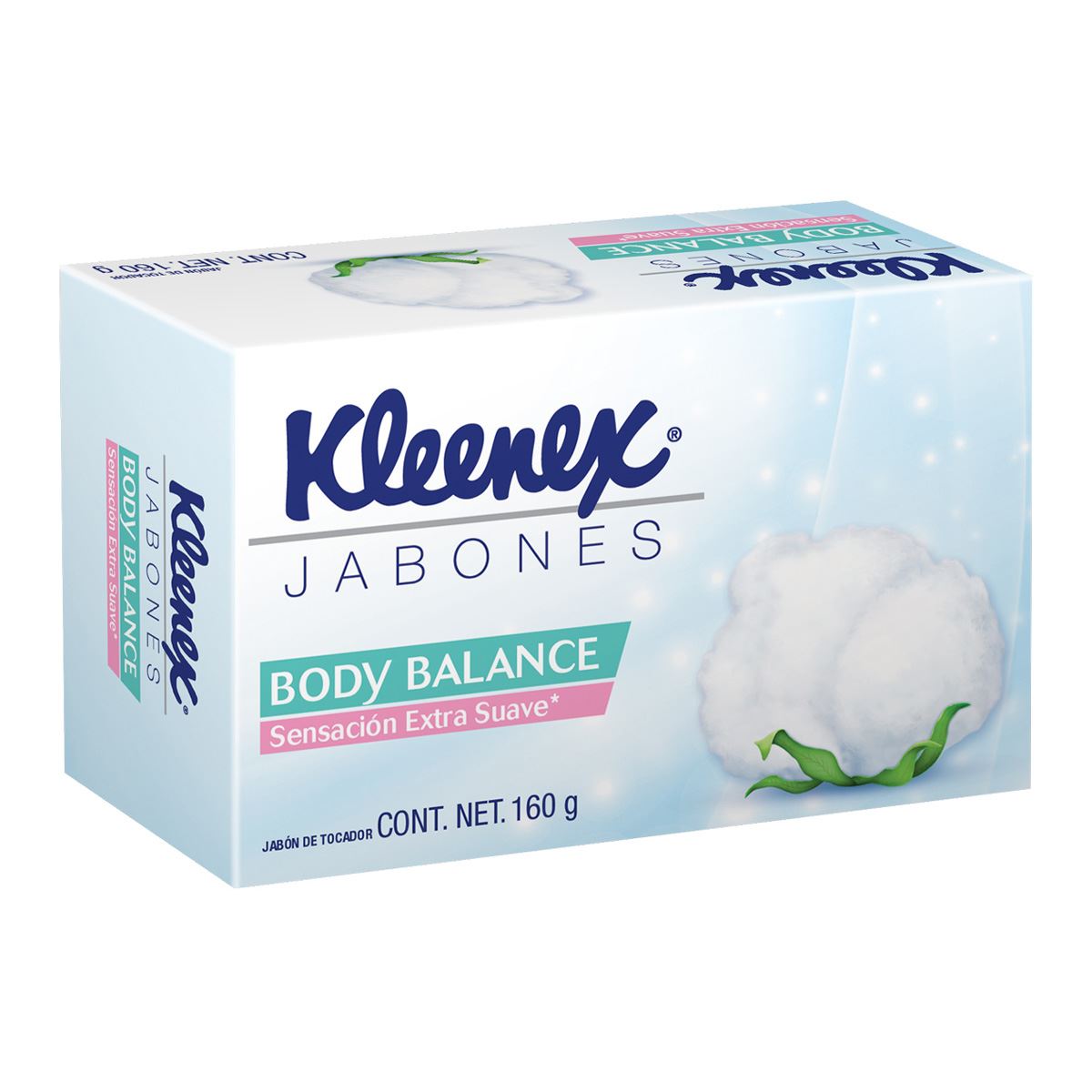 Jabón Kleenex Body Balance 160g 9040