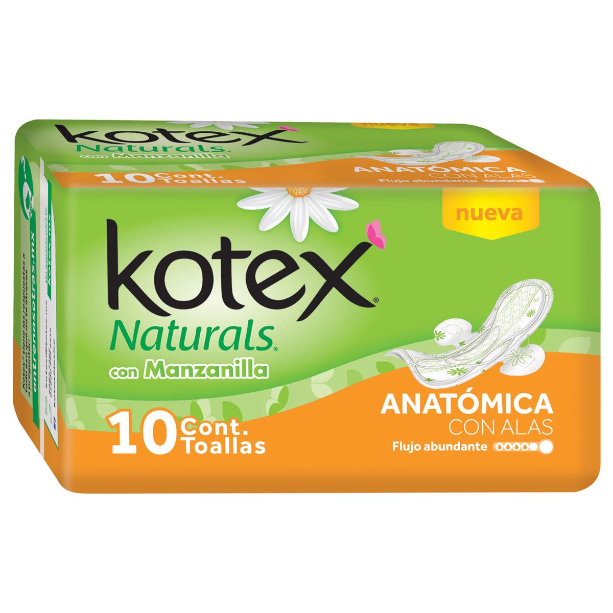 Toallas Sanitarias Kotex Manzanilla